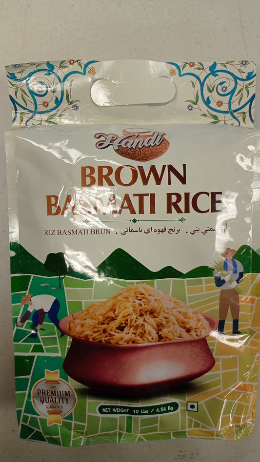 Handi Brown Basmati Rice (10 lbs)