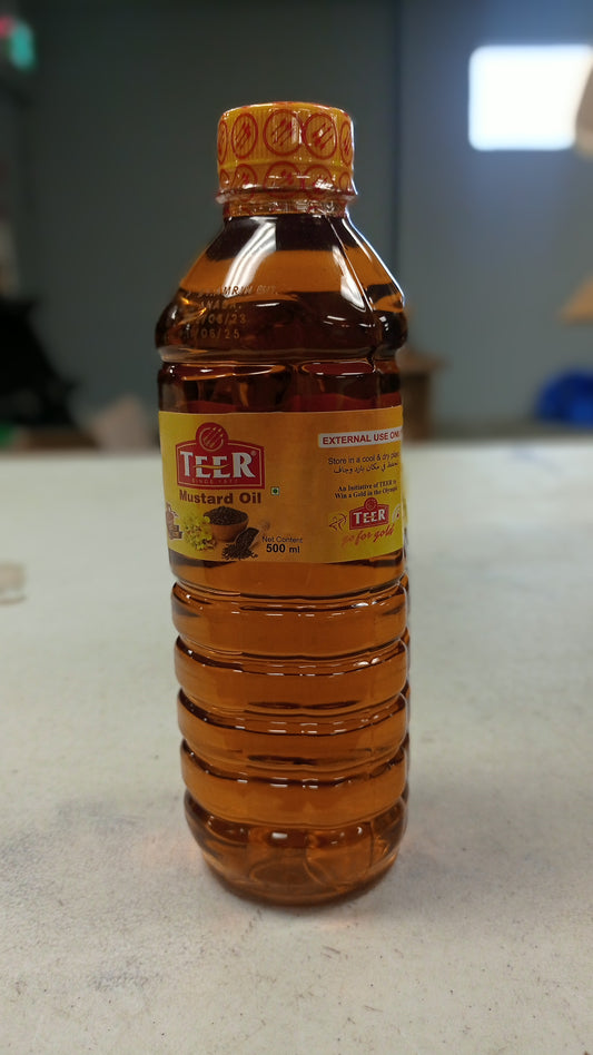 Teer Mustard Oil (500 ml)