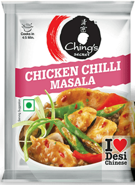 Chings Chicken Chilli Masala 50 Gm Singals Indian Grocery